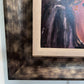 Expressive Original Oil Painting – Double Bassist by D. Boucher Smith, Framed