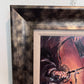 Expressive Original Oil Painting – Double Bassist by D. Boucher Smith, Framed