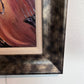 Expressive Original Oil Painting – Double Bassist by D. Boucher Smith, Framed