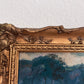 Vintage Landscape Oil Painting – Landscape by Max Shekhter (b. 1938), Gold Frame