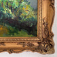 Vintage Landscape Oil Painting – Landscape by Max Shekhter (b. 1938), Gold Frame
