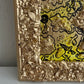 Serg Graff "The Pirate Gold Map Original Mixed Media Shell Painting Treasure Art