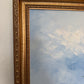 Listed Artist C.Burnett(IX-XX) oil painting Paris street scene, Arc de Triomphe