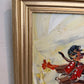1982 Morris Katz (1931–2010) Original Oil Painting Clown Impasto Palette Knife