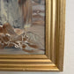 1982 Morris Katz (1931–2010) Original Oil Painting Clown Impasto Palette Knife