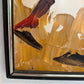 1980 Morris Katz (1931–2010) Original Oil Painting Clown Impasto Palette Knife
