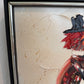 1980 Morris Katz (1931–2010) Original Oil Painting Clown Impasto Palette Knife