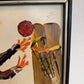 1980 Morris Katz (1931–2010) Original Oil Painting Clown Impasto Palette Knife