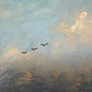 Vintage European Coastal Village Oil Painting Signed Dated 1961 Framed Landscape