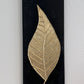 Original Gold Leaf Art on Canvas –“Timeless Leaf” by Alena Kalen 2025, COA