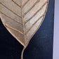 Original Gold Leaf Art on Canvas –“Timeless Leaf” by Alena Kalen 2025, COA