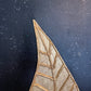 Original Gold Leaf Art on Canvas –“Timeless Leaf” by Alena Kalen 2025, COA
