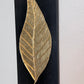 Original Gold Leaf Art on Canvas –“Timeless Leaf” by Alena Kalen 2025, COA