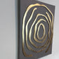 Original 3D Abstract Art by Alena Kalen "Golden Labyrinth" Gold Leaf, COA