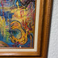 Original Abstract Painting on Canvas by Serg Graff "Freeddy is Back" COA