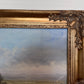 English Fox Hunting Scene Horse Hounds Oil Painting Signed William Framed