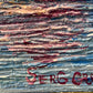 Original Abstract Painting on Board by Serg Graff "Ship", COA