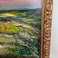 Original Oil Painting on Canvas by Serg Graff, "Ship" Sunset Sea Ocean, COA