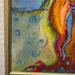 Large Abstract Oil Painting on Canvas "Funny Pelicans" by Serg Graff, COA