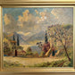 Listed Danish Artist Finn Wennerwald 1896–1969 Antique Oil Painting Landscape