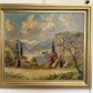 Listed Danish Artist Finn Wennerwald 1896–1969 Antique Oil Painting Landscape