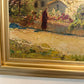 Listed Danish Artist Finn Wennerwald 1896–1969 Antique Oil Painting Landscape