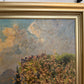 Listed Danish Artist Finn Wennerwald 1896–1969 Antique Oil Painting Landscape