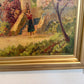 Listed Danish Artist Finn Wennerwald 1896–1969 Antique Oil Painting Landscape