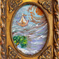 Serg Graff “Storm Wanderer” Original Art, Fantasy Ship Seascape Nautical Art COA