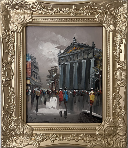 Original Oil Painting On Canvas Listed Artist Antonio De Vity (1901-1993) Paris