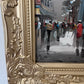 Original Oil Painting On Canvas Listed Artist Antonio De Vity (1901-1993) Paris