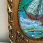 Serg Graff Medusa Schooner Original Art, Fantasy Ship Seascape Nautical Art COA
