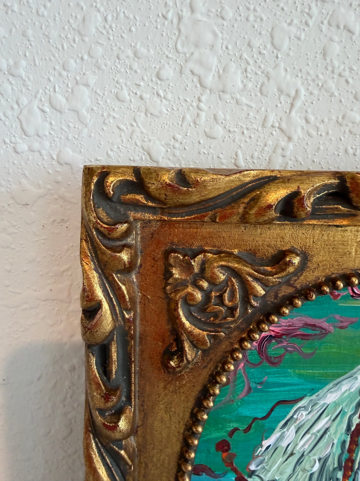 Serg Graff Medusa Schooner Original Art, Fantasy Ship Seascape Nautical Art COA