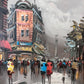 Original Oil Painting On Canvas Listed Artist Antonio De Vity (1901-1993) Paris