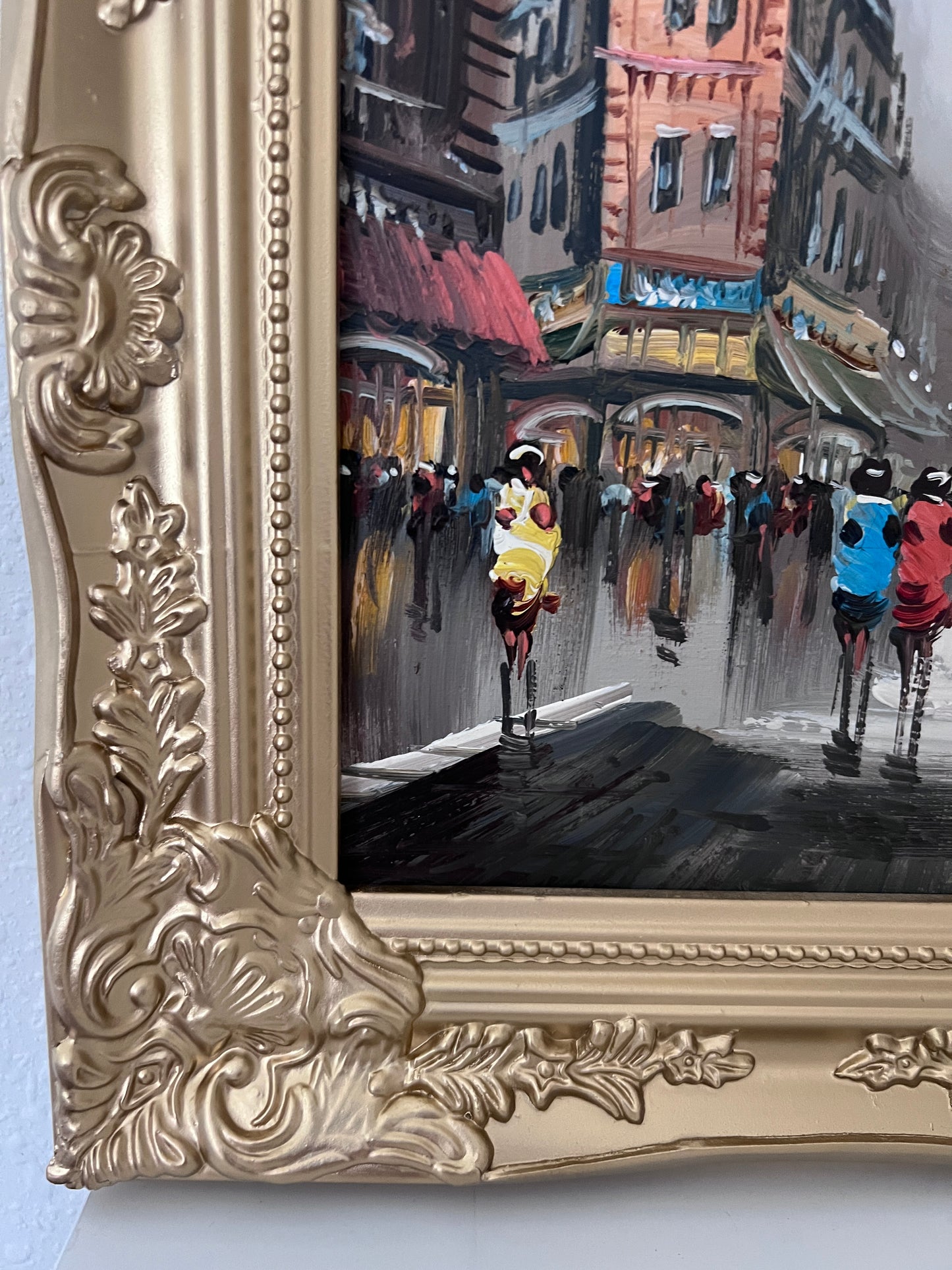 Original Oil Painting On Canvas Listed Artist Antonio De Vity (1901-1993) Paris