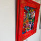 Original Abstract Painting Serg Graff "Kingdom of Pareidolia" Outsider Art COA