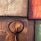 Modern Abstract Geometric Painting Signed Kaulani 2004 | 24x24" Textured Art