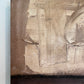 Modern Abstract Geometric Painting Signed Kaulani 2004 | 24x24" Textured Art