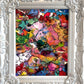 Original Abstract Painting Serg Graff "Pareidolia" Surreal Fantasy Artwork, COA