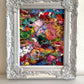 Original Abstract Painting Serg Graff "Pareidolia" Surreal Fantasy Artwork, COA