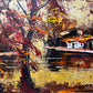 Morris Katz Large oil painting on board