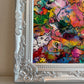 Original Abstract Painting Serg Graff "Pareidolia" Surreal Fantasy Artwork, COA