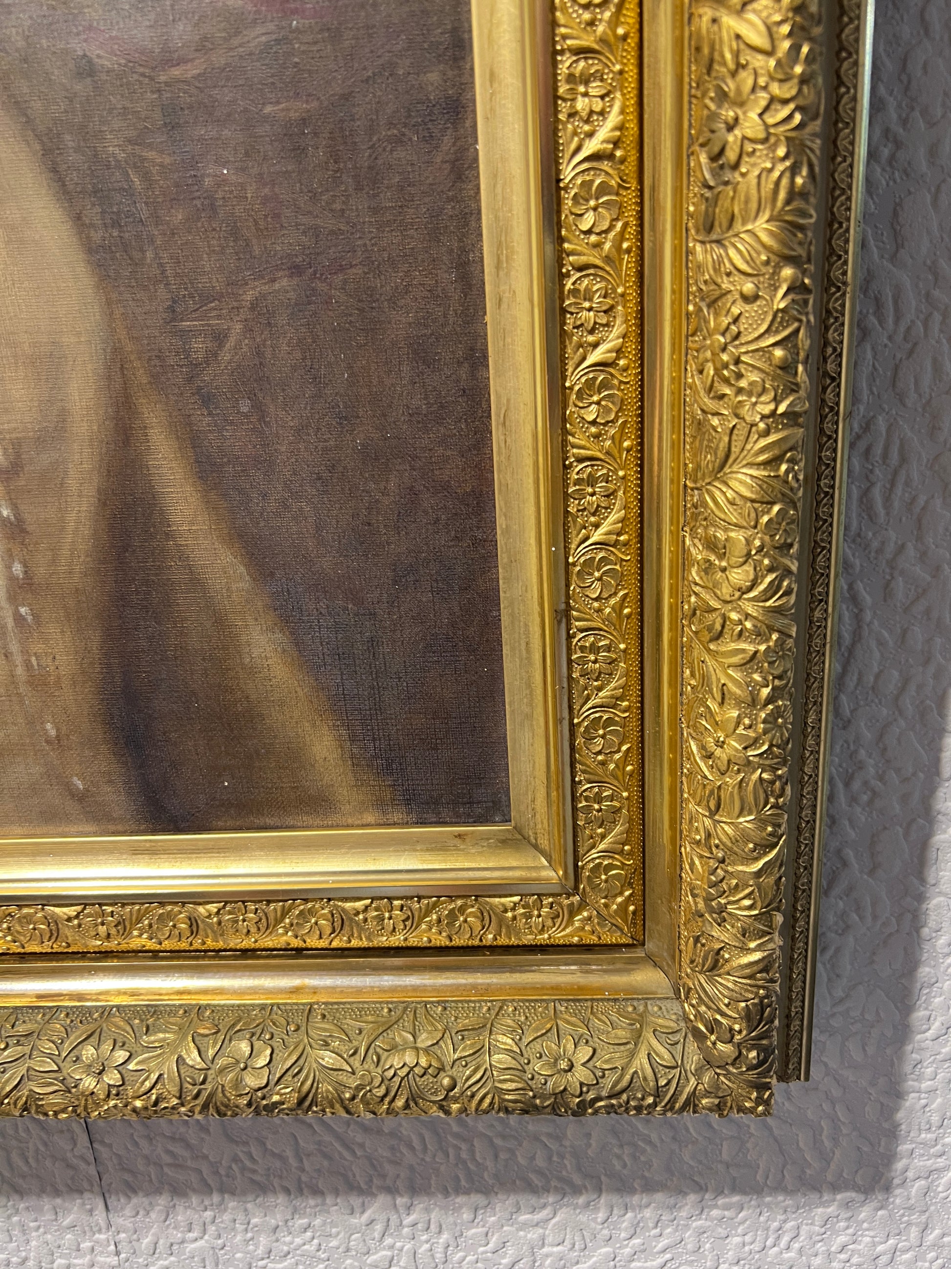 Plein Air frame Antique Gold Leaf