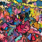 Original Abstract Painting Serg Graff "Mystic Mana Gerie" Fantasy Surreal, COA
