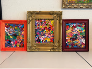 Serg Graff Set of 3 Artworks "Masks Off", "Mystery Stranger", Finding Clown"