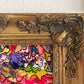 Original Abstract Painting Serg Graff "The Magical Cat" Fantasy Surreal Art, COA