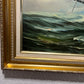 Listed Italian Artist Renato Longanesi Large oil painting on canvas Clipper ship