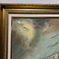 Listed Italian Artist Renato Longanesi Large oil painting on canvas Clipper ship