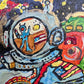 Original Painting on Canvas by Serg Graff, "NASA", Cosmic Art, COA included