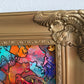 Original Abstract Painting Serg Graff "The Primordial World" Surreal Fantasy Art